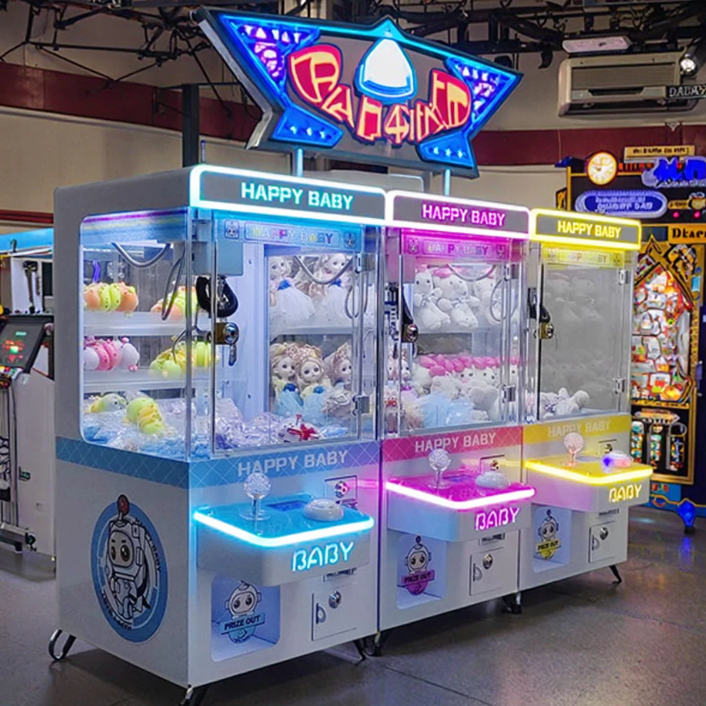 Arcade Toy Claw Vending Machine - Mini-Münzautomat mit Greifarm für Plüschtiere und