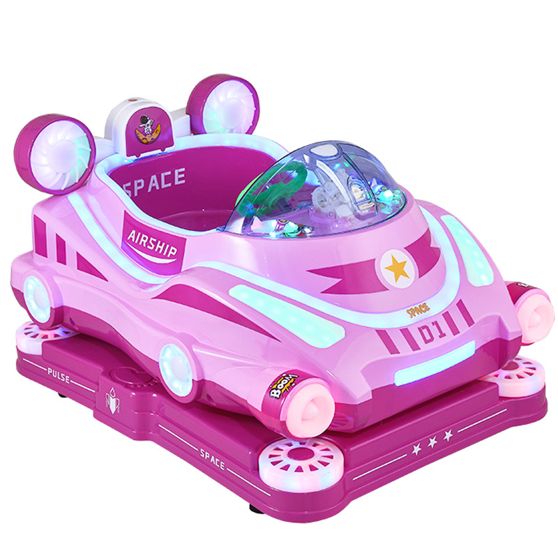 Coin Operated Kiddie Ride - Neue Münzbetriebene Blasenblasende Raumschiff-Kinderkarussellmaschine – Kommerzielles
