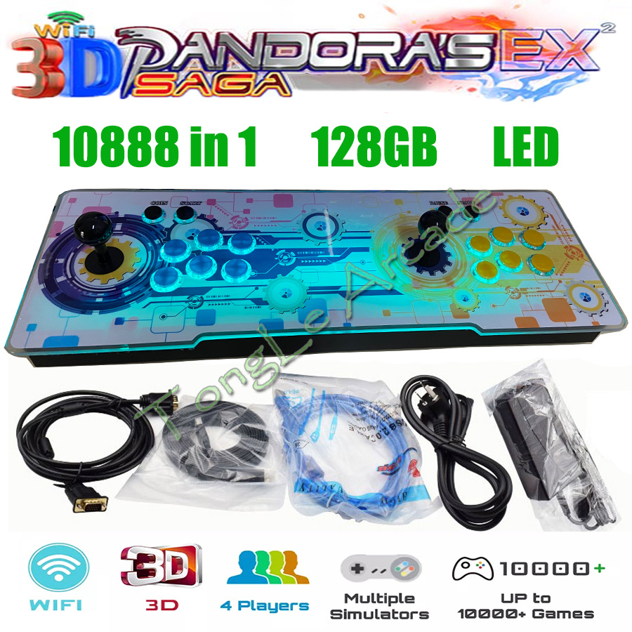 Trackball Controller Arcade - Neueste 3D WIFI Pandora Saga EX