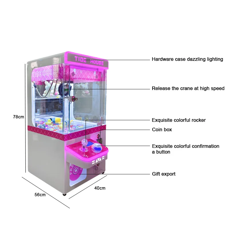 Mini-Münzautomat mit Greifarm  – Arcade Toy Claw Vending Machine Bewertung und Preis
