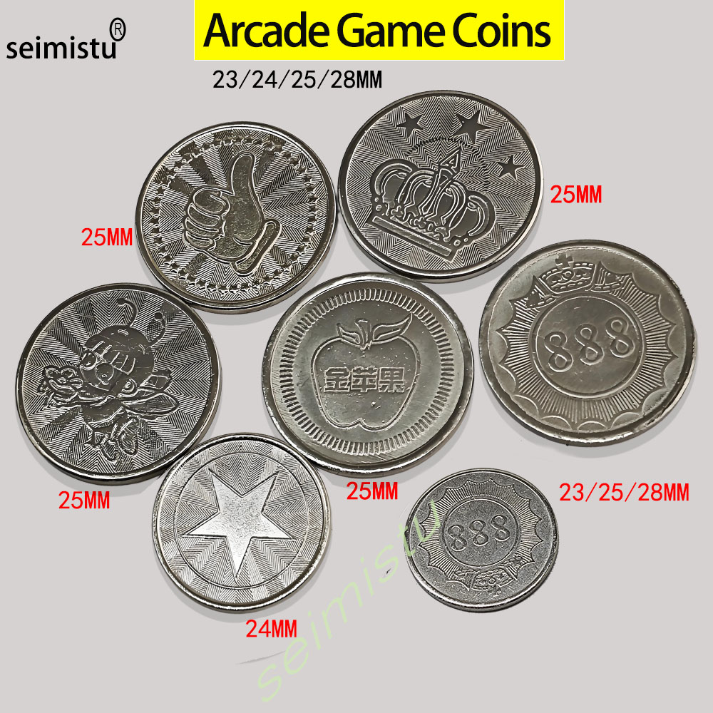 100 Stück Edelstahl 23/24/25mm – Arcade Games And Vending Bewertung und Preis