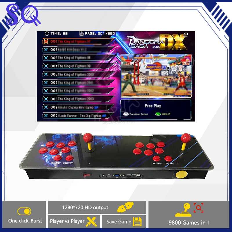 Pandora Saga DX 9800 All-in-On – Trackball Controller Arcade Bewertung und Preis